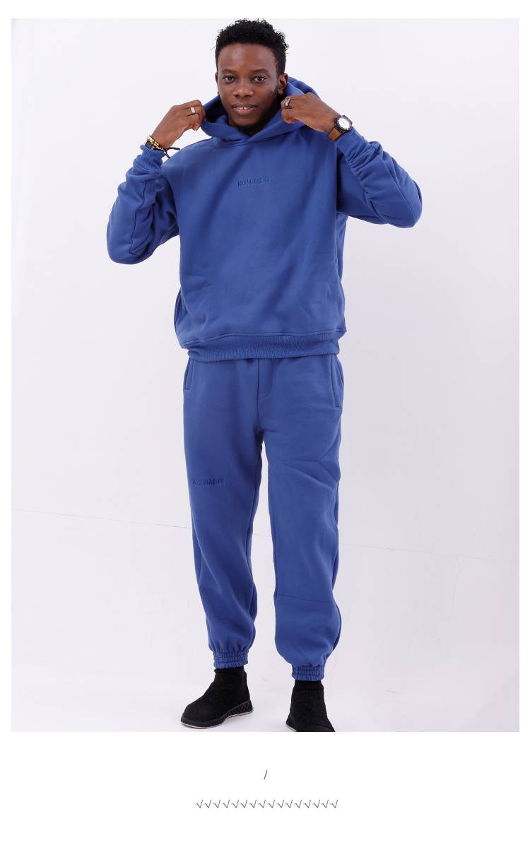 Blue Unisex hoodie