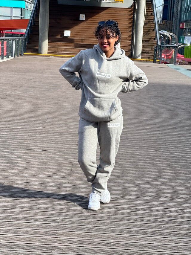 Konahm Box Logo Track - Grey - view 2